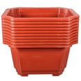 thumbnail image 1 of 10pcs Classical Bonsai Pot Garden Use Thicken Flowerpot Durable Bonsai Cultivation Pot, 1 of 6