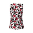 thumbnail image 5 of Easygdp Cute Dog Women's Workout Tank Top, Running Top, Hiking Shirt, Quick-Dry for Running, Yoga, Hiking - X-Large, 5 of 9