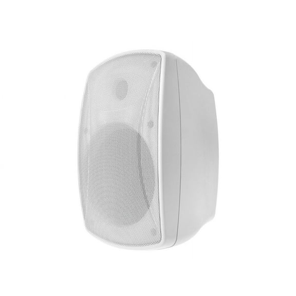 Monoprice WS-7B-62-W 6.5in. Weatherproof 2-Way 70V Indoor/Outdoor Speaker, White (Each) For Use In Whole Home Audio Systems, Restaurants, Bars, Retail stores, Patio, Poolside, Garage