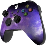 Custom Controllerzz Wireless Controller for Microsoft Xbox Series X/S & Xbox One - Custom Soft Touch Feel - Custom Xbox Series X/S Controller (X/S Galaxy)