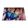 thumbnail image 1 of XMXY Woven Placemats Set of 6 PCS, Butterfly Stalks Collage Table Mats Washable Heat Resistant Placemats, 1 of 6