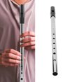 thumbnail image 1 of 6 Holes Flute C Key Irish Flute Wind Musical Whistle Instruments Aluminum Alloy Whistle, 1 of 14