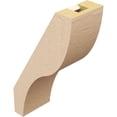 thumbnail image 5 of Ekena Millwork 3"W x 6"D x 10"H Geneva Rough Cedar Woodgrain TimberThane Knee Brace, Primed, 5 of 6