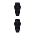 thumbnail image 3 of Shengyu Black Gothic Style Coffin Storage Rack - Gift For Halloween Enthusiasts Long Term And Durability 2Set, 3 of 6