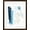Brown Frame, variant on Art.com Cobalt Crush II Art Print by Victoria Borges, White Frame Wall Art, 23" x 29"