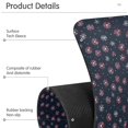 thumbnail image 4 of Yayeee Faucet Mat for Kitchen Sink 30" Diatomite Long Splash Guard Pad, Red Fireworks Pattern, 2 Pack, 4 of 7