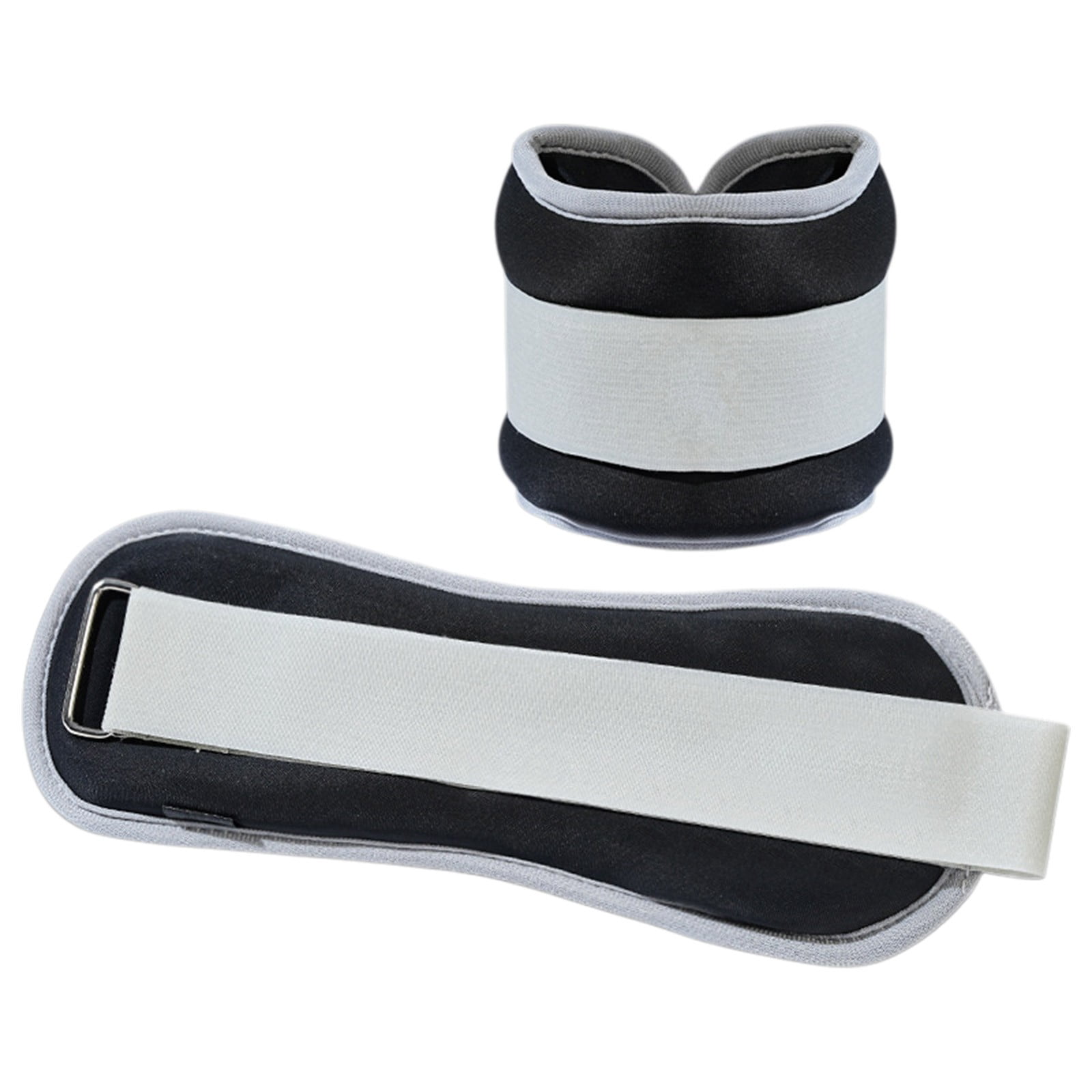 NWOKYZGH 2Pcs Ankle Wrist Weights, Comfort Fit Cuff Weight Set, Adjustable Walking Weights for Home Workout, Ankle Strengthening