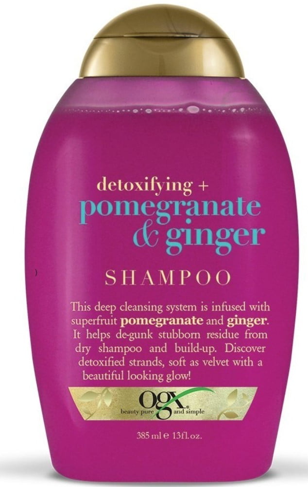 OGX Detoxifying + Pomegranate & Ginger Shampoo 13 oz (Pack of 3