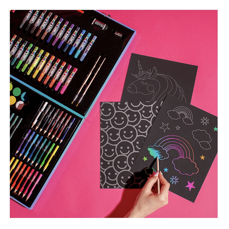 Art 101 Budding Artist Draw, Paint and Create Art Set, 200 Pc