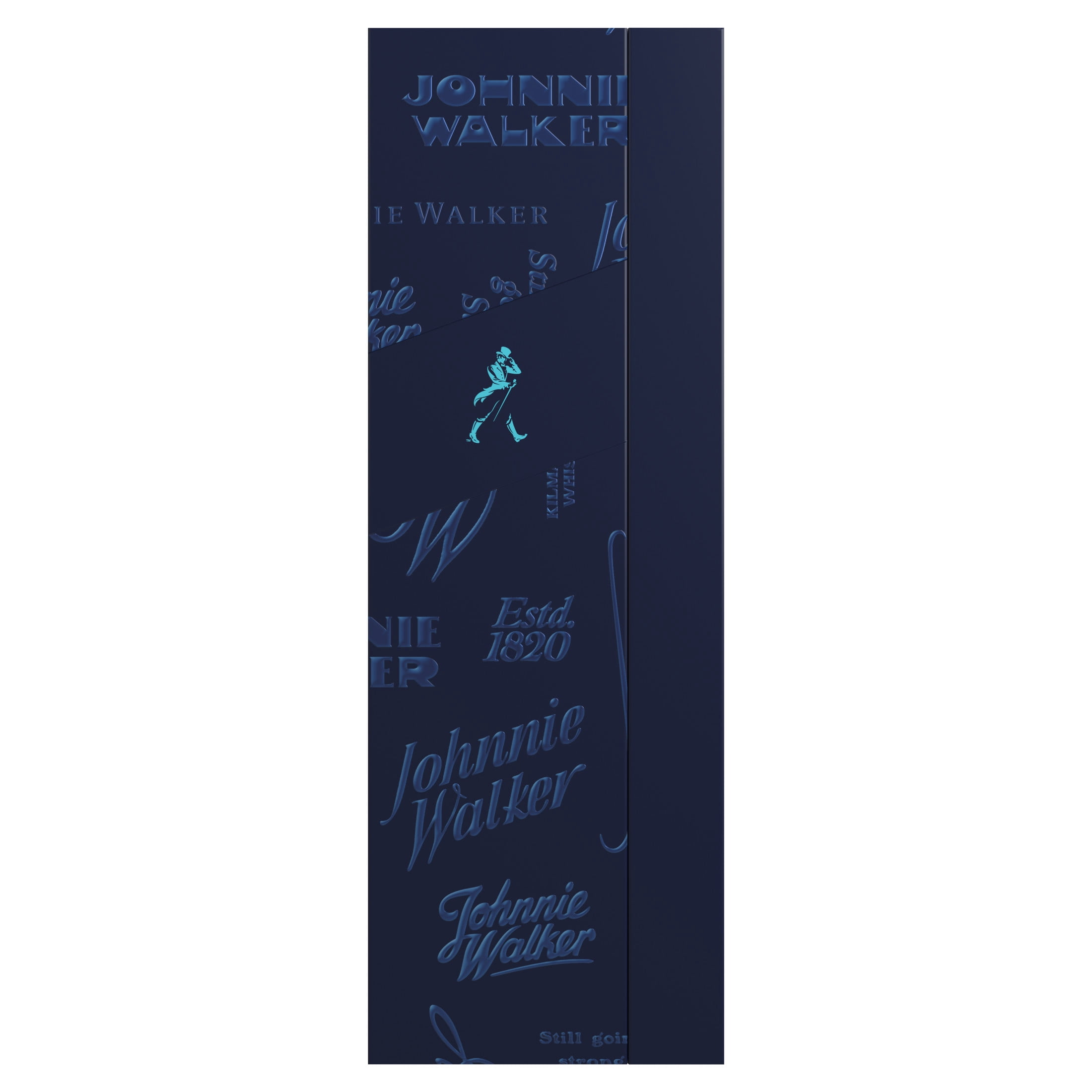 Johnnie Walker Blue Label Scotch Whisky, 750 mL, 2 Glasses
