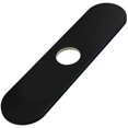 thumbnail image 1 of Plato de grifo Greenspring negro mate para baño o cocina, 1 of 7