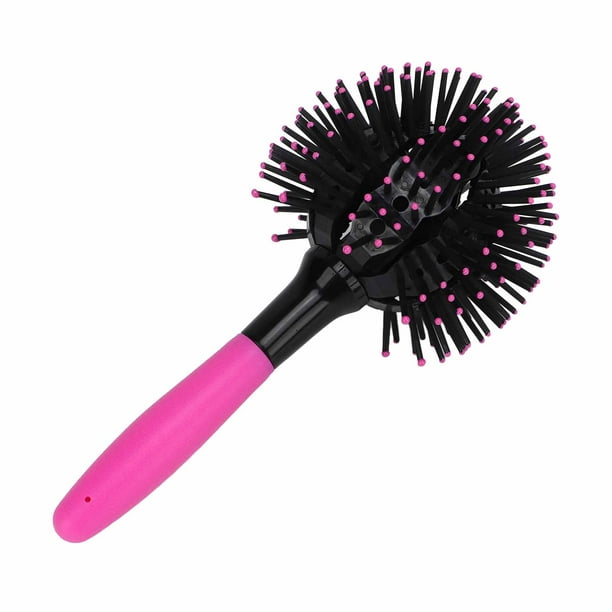 Peine De Pelo Rizado 3d Peine De Pelo De Bola De 360 ° Peine De Pelo Rizado 3D Cepillo De Pelo Redondo 3D Resistente A Altas Temperaturas Peine De Pelo De Bola De Masaje De ANGGREK Otros