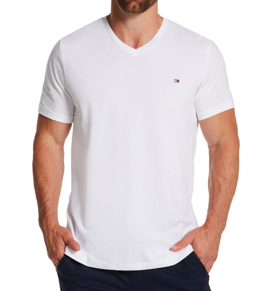Supplement 鍔 Interesse Men's Tommy Hilfiger 09T3140 Core Flag V-Neck T-Shirt (White M) -  Walmart.com