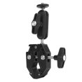 thumbnail image 1 of Abrazadera adaptadora de cámara con cabezal esférico abrazadera de montaje para cámara rotación de 360 ​​grados con orificios para tornillos de 1/4 de pulgada para SLR, 1 of 8
