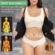 thumbnail image 4 of Corsé moldeador de cintura para mujer, moldeador de figura, moldeador de cintura abdominal, negro, 4 of 5