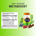 thumbnail image 4 of Metaboost Health Management Supplement Pills, Meta Boost (60 Capsules), 4 of 9