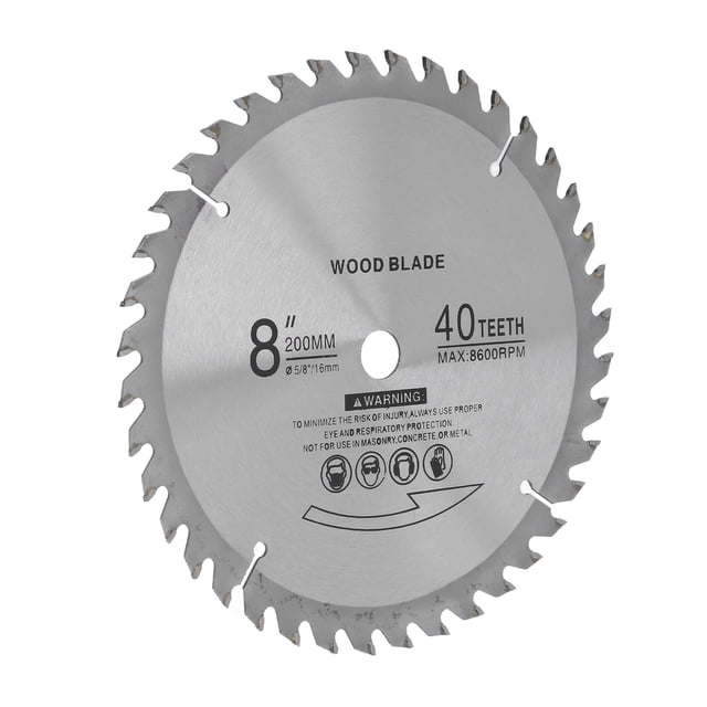 Tooth Saw Blade,8in Circular Saw Blade Woodworking Saw Blade Chainsaw Accessories Optimized for Excellence