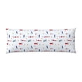 thumbnail image 2 of Gaeub Nautical Lighthouse Sailboat Printed Long Body Pillowcase Envelope Closure 1 Pack Wrinkle for Night Sweats - 20x54 in, 2 of 8