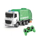 thumbnail image 4 of LNGOOR Remote Control Garbage Truck 2.4GHz RC Trash Truck Toy With Sound Real Lights & Can Lifter Dumping Function Trash Bin 1/24 Garbage Trucks For Kids, 4 of 6