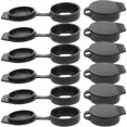 thumbnail image 2 of Charging Port Dust Plug Scooter Key Panel Cover Compatible with Harsh Environment Conditions Black Plastic 6 pcs, 2 of 5