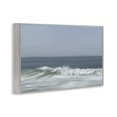 thumbnail image 3 of Stupell Industries Hectic Beach Waves Gray Framed Giclee Art design by Matthew Piotrowicz, 16 x 24, 3 of 8