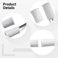 thumbnail image 3 of Door Window Magnetic Contact Sensor Switch, Wired Security Alarm Sensors 2 Pack, Recessed Reed Switch for Home Security System, Surface Mount Door Contacts for Burglar Detection, 3 of 5