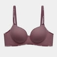 thumbnail image 2 of QASIEATN Bras for Small Breast Women Wireless Full Coverage Plunge Bras Women's Underwear, 2 of 4