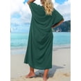 thumbnail image 4 of Bsubseach Fashion kaftan Dresses for Women Plus Size Swimsuit Cover up Summer Maxi Moomoo Dresses, 4 of 5