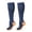 Navy, variant on Performance Compression Socks for Men and Women Running Cycling Outdoor Sports with Size:M