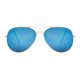 thumbnail image 3 of Gafas de sol Zulema Protección UV400 Lente Espejo Marco pteado azul, 3 of 4