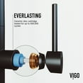 thumbnail image 4 of VIGO Parsons Single Handle Pull-Down Sprayer Kitchen Faucet in Matte Black, 4 of 14