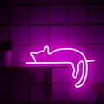 thumbnail image 2 of HIBIBUD Neon Light Flexible Placement Led Signs Adaptable Positioning Neon Signs for Wall Decor Purple, 2 of 4