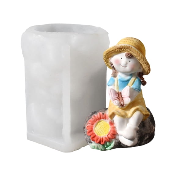 Artistics Sunflowers Silicone Mould for Projects Safe Materials Candle Making Supplies Kids Friendly