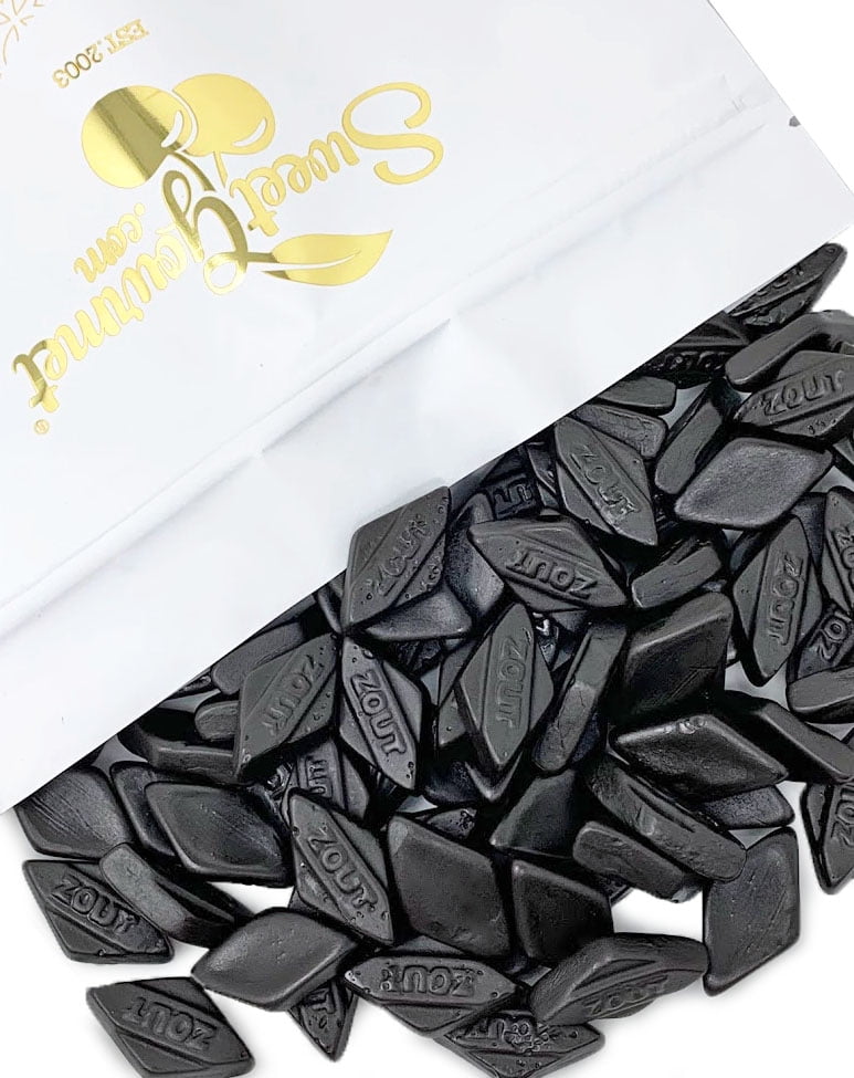 SweetGourmet Diamond Salt Licorice | Dutch Bulk Candy | 3 Pounds
