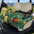 thumbnail image 3 of Pzuqiu Golf Themed Pattern Golf Cart Seat Covers Soft, Foldable, Suitable for Golf Carts, Fit for Yamaha EZGO, 3 of 9