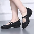 thumbnail image 5 of Purcolt Womens Mary Jane Flat Shoes with Arch Support Comfortable Knit Round Toe Low Heel Ballet Flats Dress Shoes, 5 of 9
