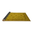 thumbnail image 2 of Ahgly Company Indoor Rectangle Oriental Yellow Traditional Area Rugs, 7' x 9', 2 of 4
