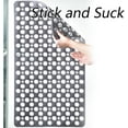 thumbnail image 7 of Casa and Beyond Shower Mat, Secure Shower Mat, Non Slip Mat for Textured Shower, Soft Machine Washable Non Slip Bathtub Mat, Quick Easy Dry (Gray, 21" x 21"), 7 of 7