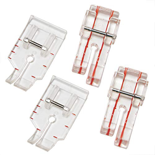 1/4" Clear View Quilting Presser Foot Compatible with Brother Janome Singer 