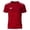 Deep Red, variant on Bbyeadc Soccer Jersey for Men Women, Durable Easy-Care Sports Shirt, Multi-Use Casual Top Viewing Everyday Wear,Vermilion (L)