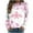 A, variant on Luxalzxs Breast Cancer Awareness Sweatshirt for Women Pink Ribbon Print Breast Cancer Survivor Pullover Crewneck Sweatshirt