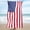 Multicolor, variant on American Flag Stars Stripes Beach Towel for Women Men Soft Absorbent Microfiber Bath Towel Quick Dry Sand Free Pool Towel for Camping Travel Swimming Picnic Sports Oversized 27.56x55.12 Inch