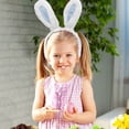 thumbnail image 3 of ‌Alaiyaky Bunny Ears Headband, Easter Plush Rabbit Ears Headband Bunny Teeth Bunny Cosplay Costume Fancy Dress Up Accessories Easter Egg Hunt Decorations Party Spring Celebrations, 3 of 7
