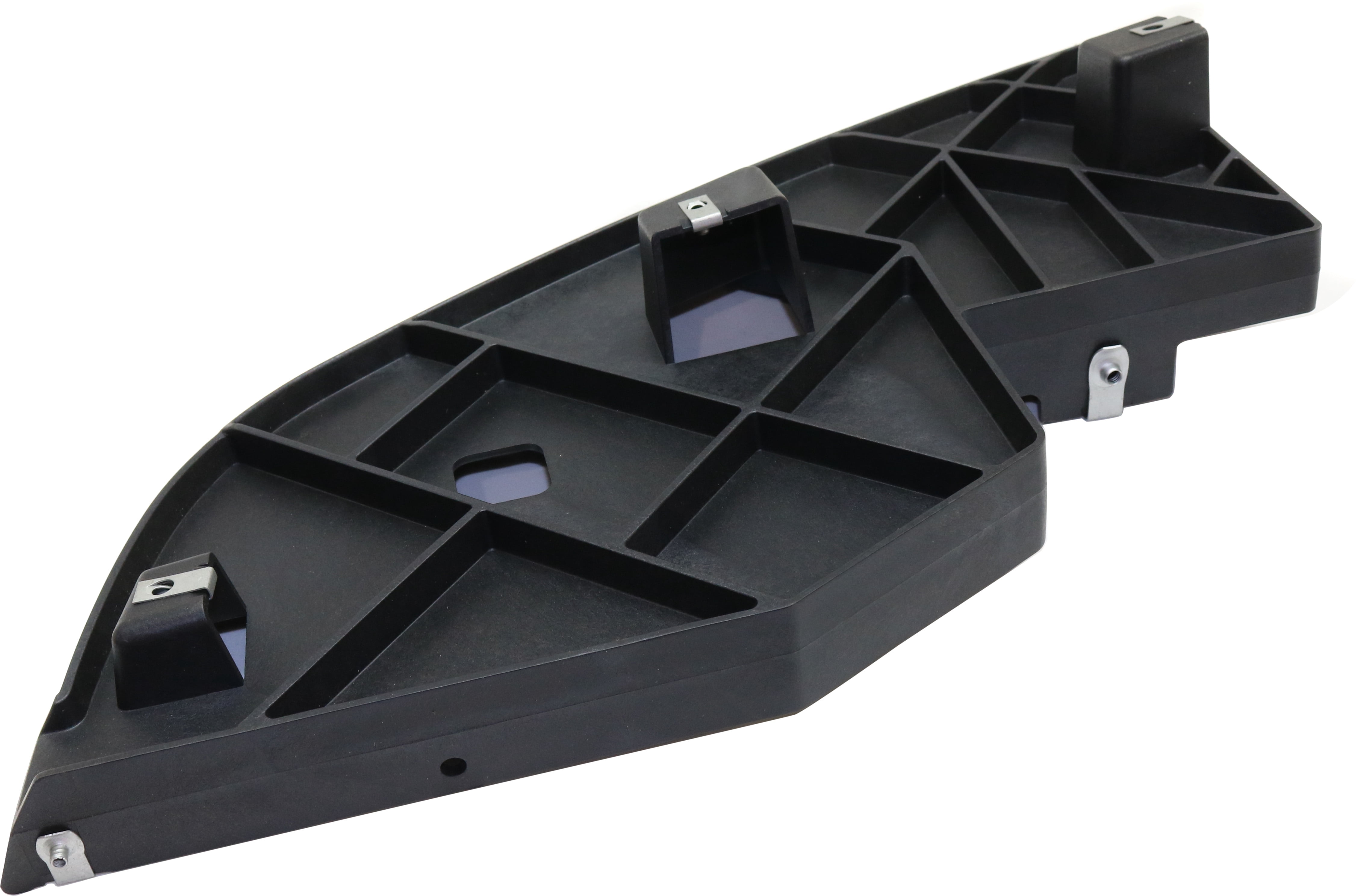 Bumper Trim Compatible With 2007-2014 GMC Yukon XL 1500 Front, Right Passenger Side, Outer Black CAPA Certified