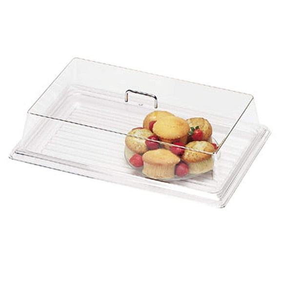 Cambro RD926CW135 Camwear Clear 9" x 26" Rectangular Cover
