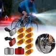 thumbnail image 2 of Tong High Visibility Reflectors Includes Front And Rear Reflector & 8 Cat Eye Reflectors For Enhanced At Night, 2 of 6