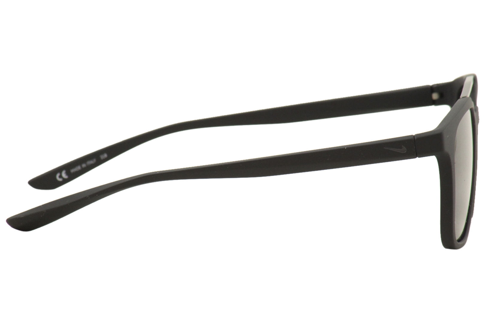 Nike Windfall Matte Black Brow-Bar Square Sport Sunglasses - EV1208 001 - Made in Italy
