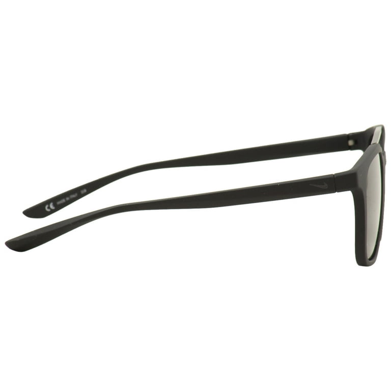 Nike Windfall Matte Black Brow-Bar Square Sport Sunglasses