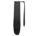 thumbnail image 2 of Lace Front Wigs Human Hair Clip In Ponytail Extension Wrap Around Straight Hair For Women(24inch), 2 of 2