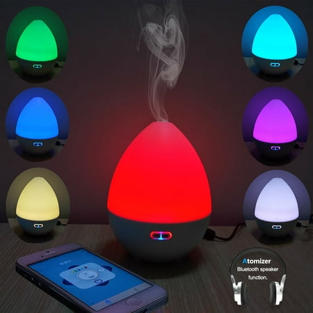 

Mackneog Bluetooth audio aromatherapy machine home remote control music humidifier ultra-quiet APP colorful lights